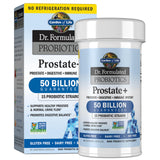 Garden of Life frasco Prostate Plus frente mostrando marca y cantidad, fácil identificación del producto