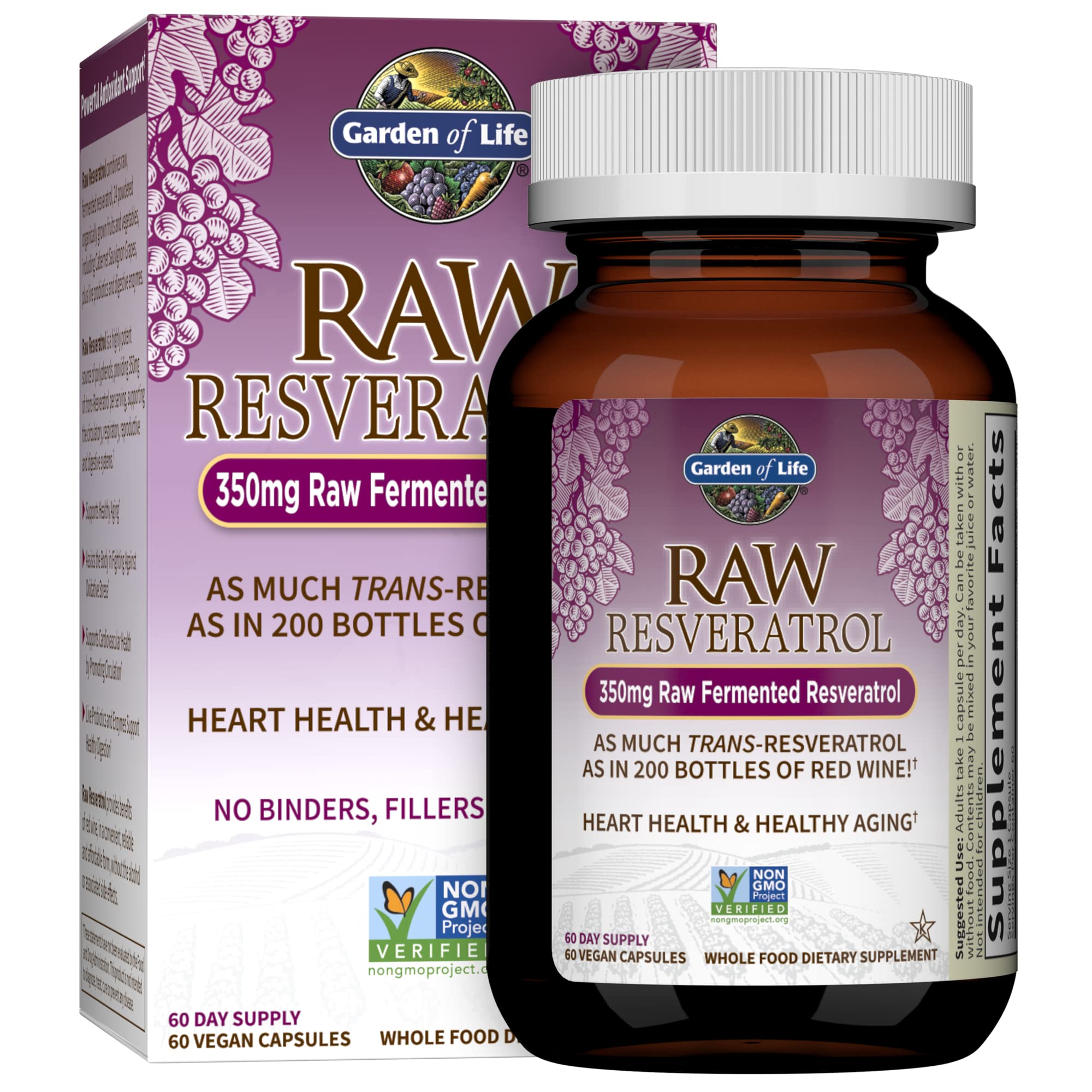 Garden of Life envase frontal con información clave, confianza y limpieza