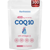 Garlicoccc frasco frontal mostrando 300 perlas y suministro prolongado