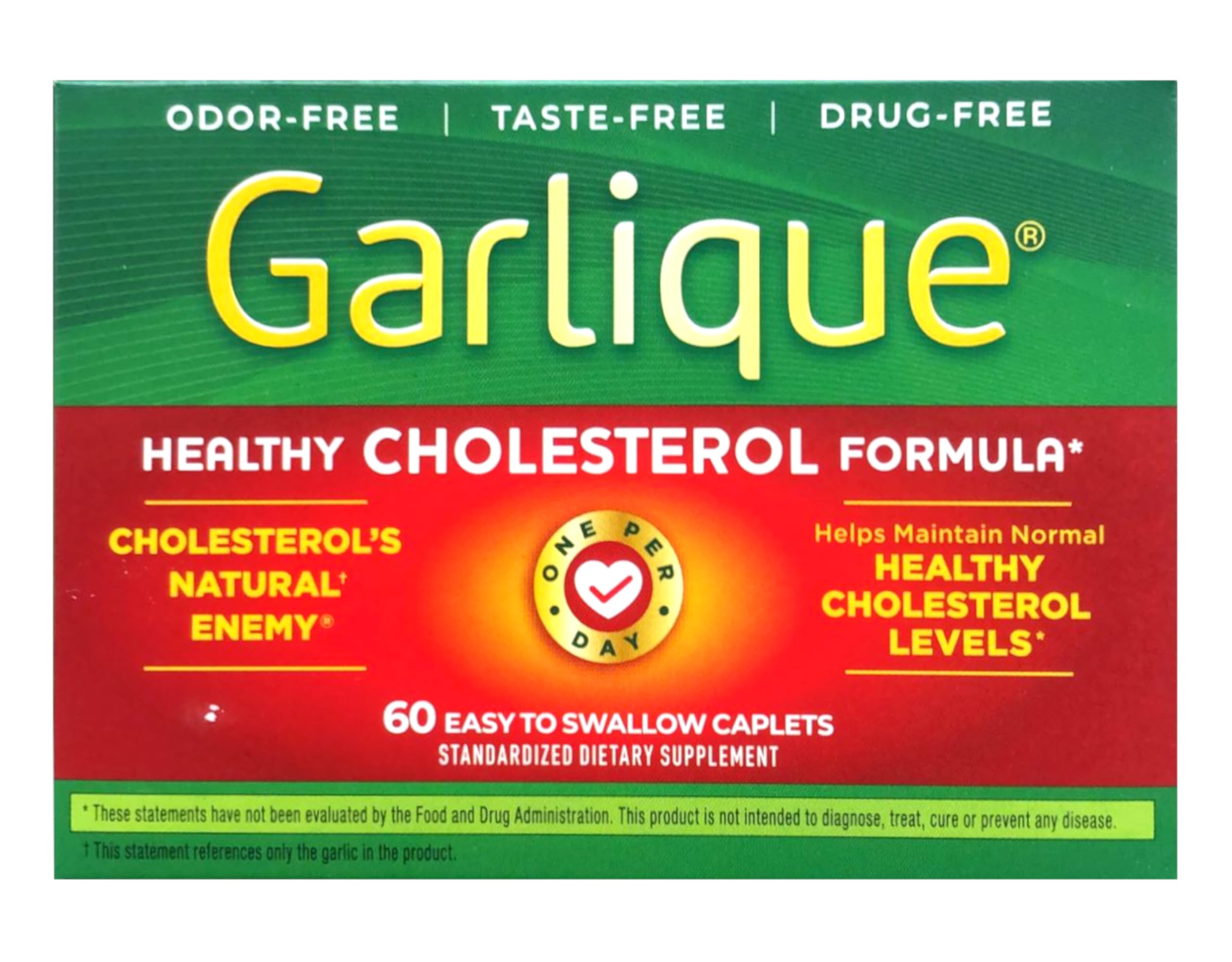 Garlique primer plano de tabletas odor free y fácil ingestión