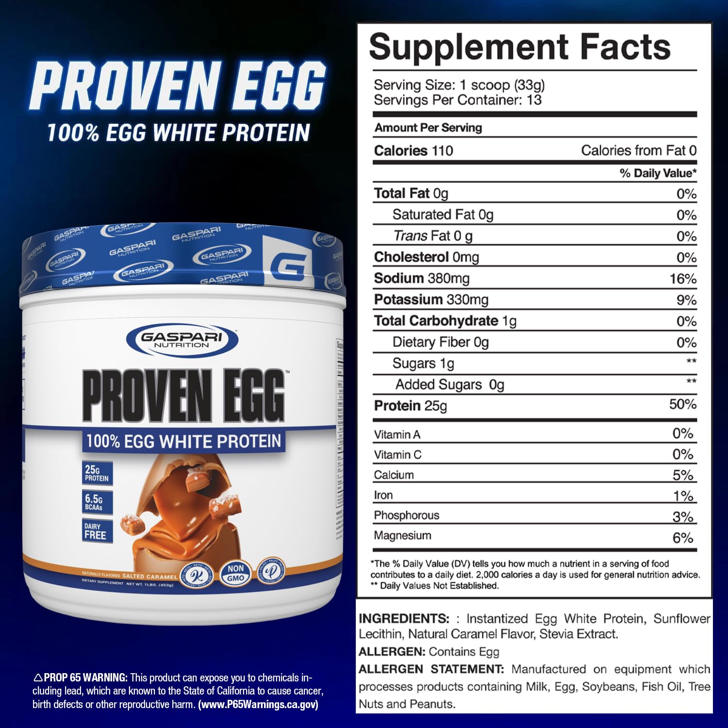 Gaspari Nutrition primer plano de la textura del polvo para mezcla rápida y solubilidad