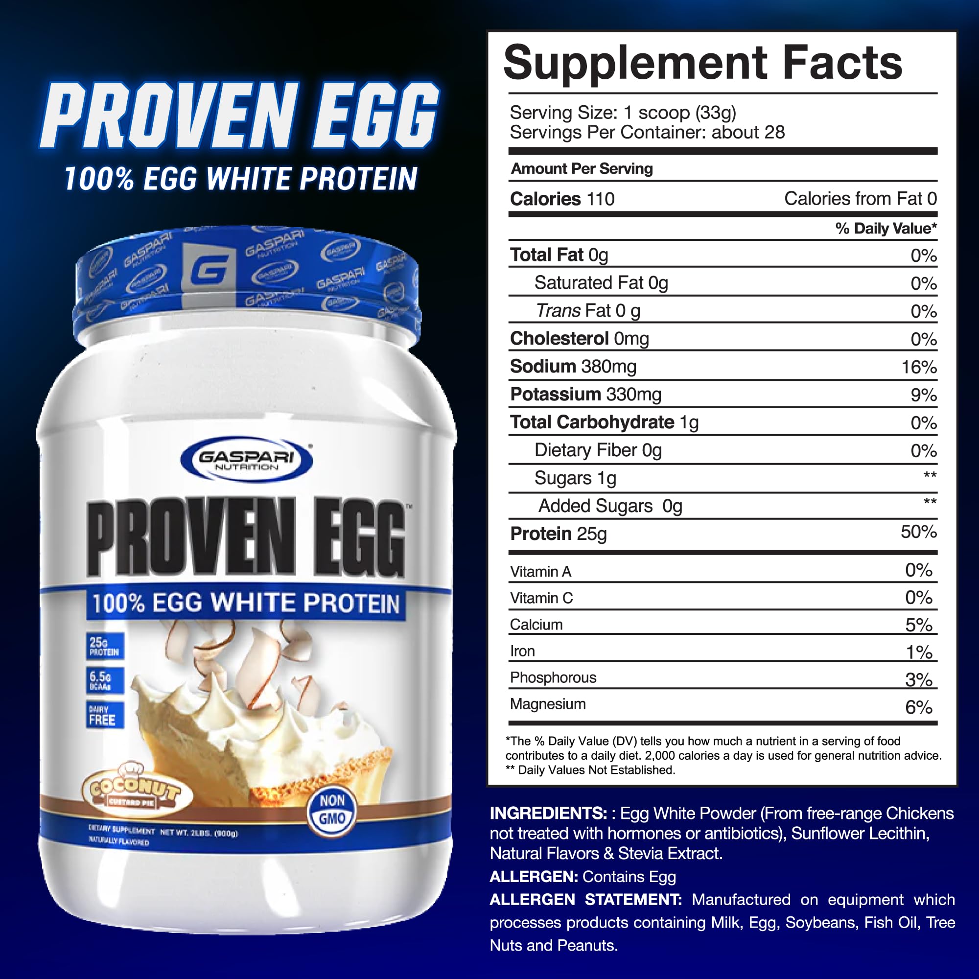 Gaspari Nutrition textura del polvo fina y fácilmente mezclable
