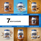 Gaspari Nutrition emplatado Coconut Custard resaltando sabor cremoso