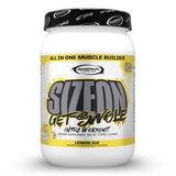 Gaspari SizeOn envase frontal mostrando diseño y cantidad para identificar producto