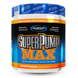 Gaspari Nutrition SuperPump MAX frente del envase mostrando diseño y beneficios