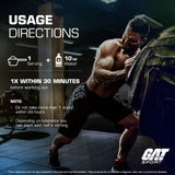GAT SPORT ingredientes clave Nitrosigine y CaloriBurn GP destacados