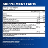 GAT SPORT etiqueta con lista de ingredientes y beneficios visibles