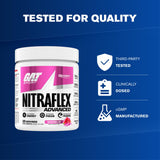 GAT SPORT NITRAFLEX bebida preparada en vaso, sabor sandía y concentración mejorada
