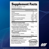 GAT SPORT producto junto a equipo de gimnasio inspirando rendimiento