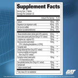 GAT SPORT Testrol primer plano de tabletas para visualizar tamaño y color