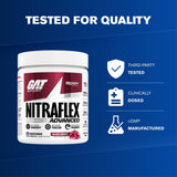 GAT SPORT vaso con mezcla preparada listo antes del entrenamiento para energía
