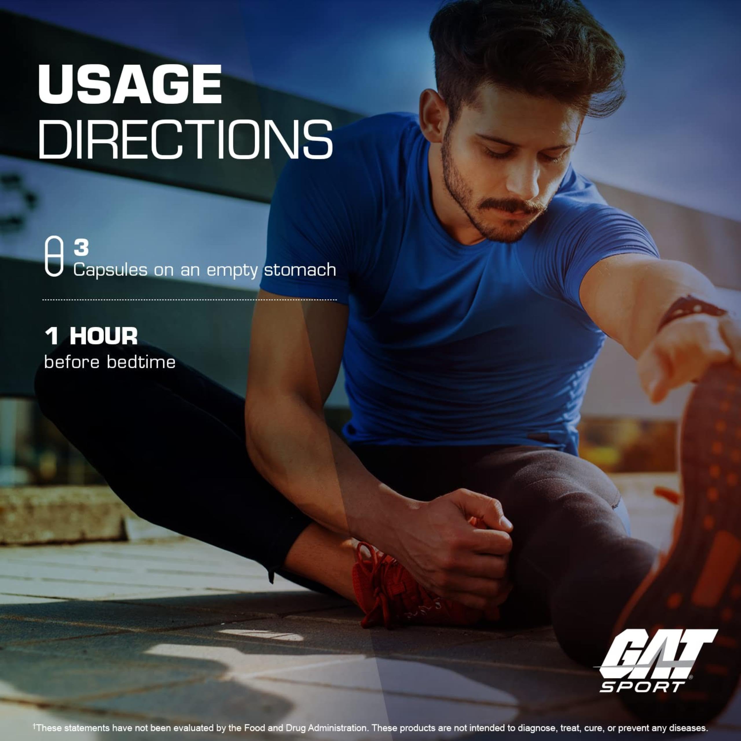 GAT SPORT producto en escenario de entrenamiento mejorando recuperación