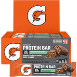 Gatorade barra frente del empaque mostrando 12 unidades y beneficios