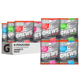 Gatorade empaque frontal mostrando variedad de sabores y conveniencia