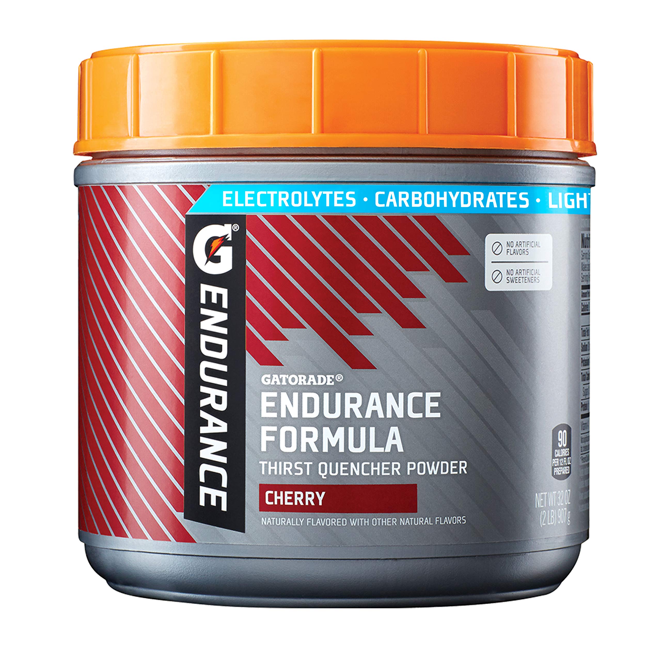 Gatorade Endurance frente del envase mostrando tamaño práctico