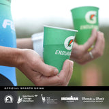 Escena de entrenamiento con Gatorade Endurance, apoyo en esfuerzos prolongados