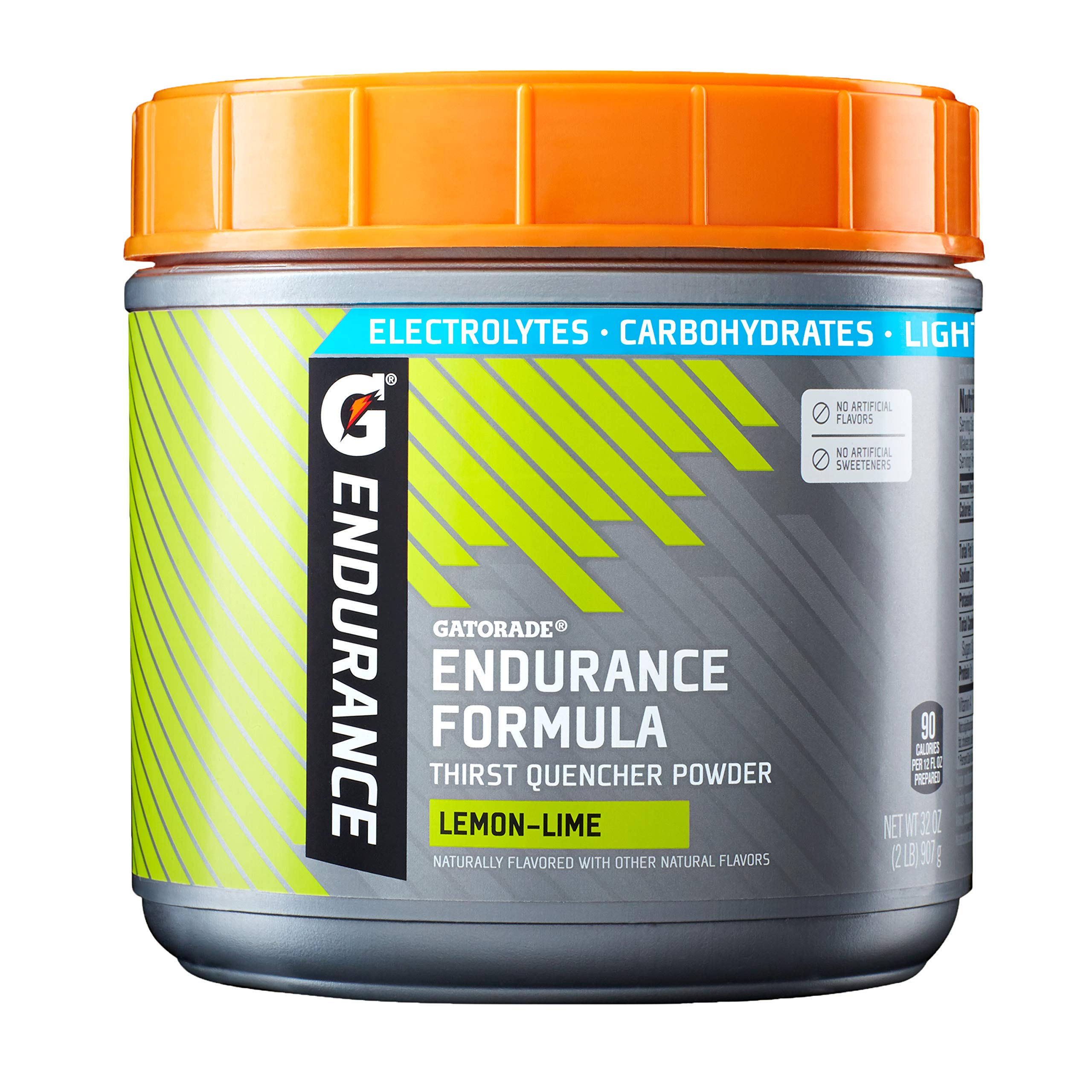 Gatorade Endurance envase frontal mostrando sabor limón-lima y fácil reconocimiento