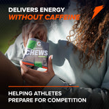 Gatorade sobre abierto con gomitas expuestas para consumo rápido