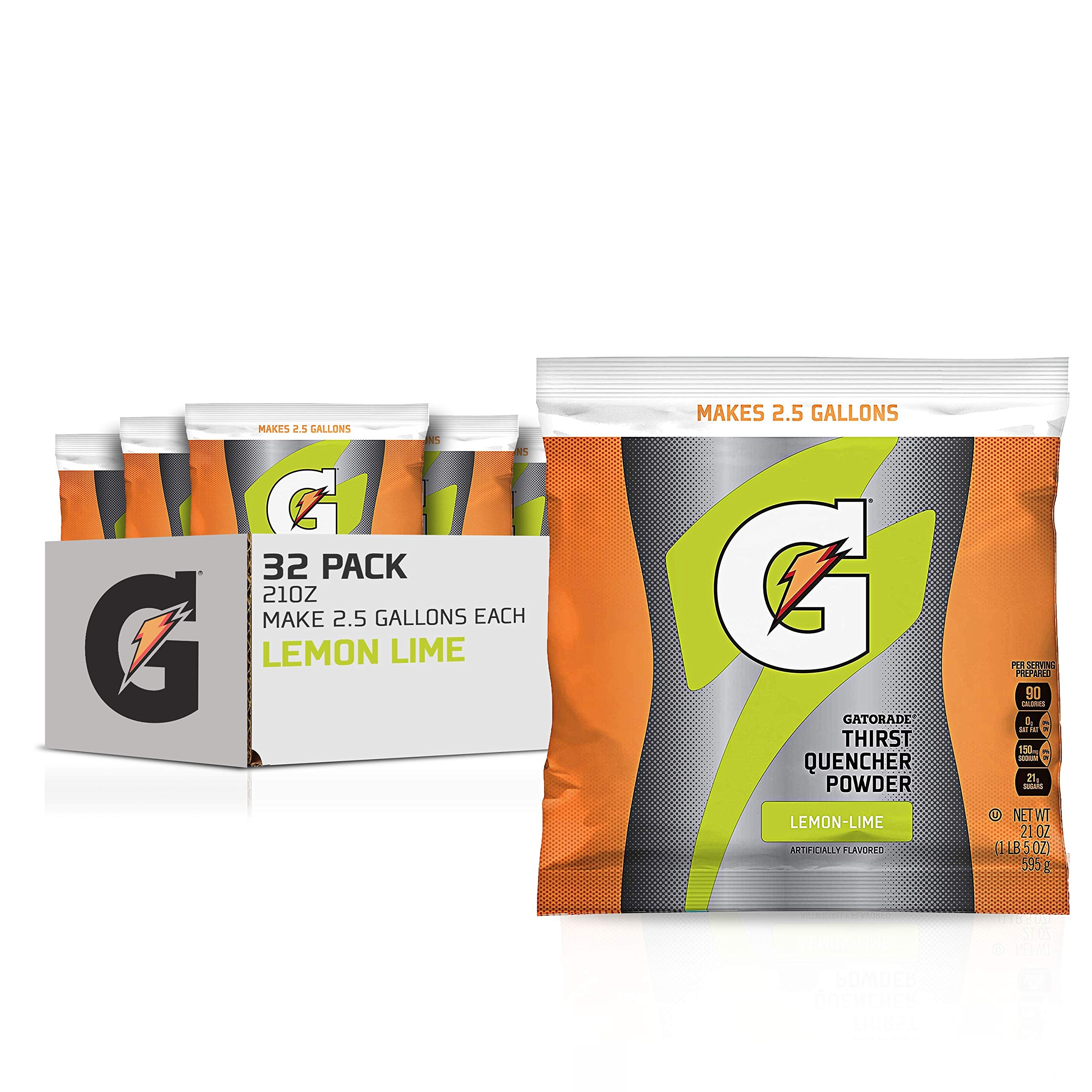 Gatorade frente del empaque con surtido de sabores y conveniencia
