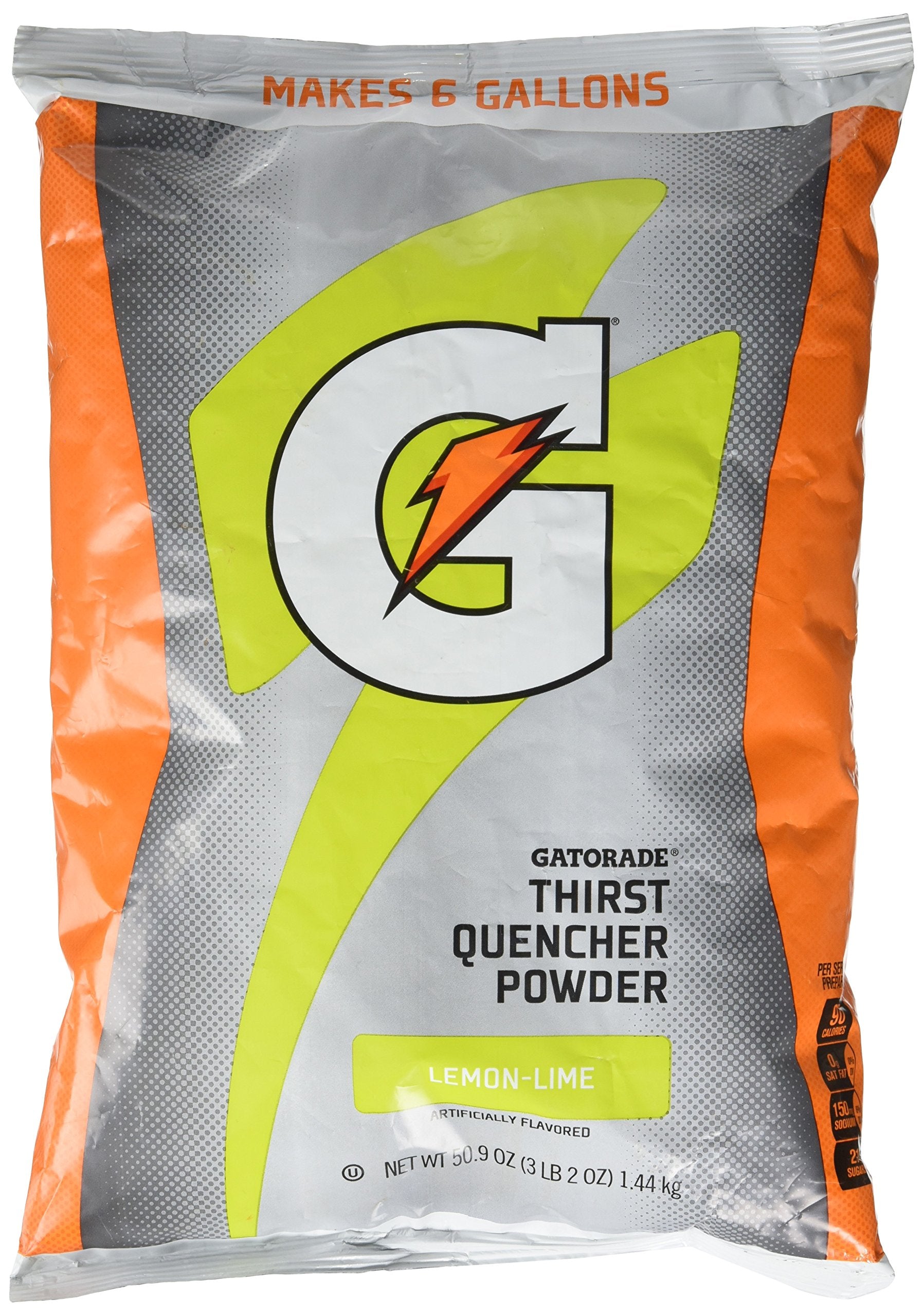 Gatorade polvo frente mostrando etiqueta y tamaño, beneficio rehidratación práctica