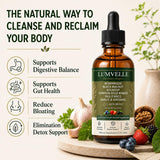 GBQMGS Lumvelle detalle de la etiqueta que resalta ingredientes y uso fácil