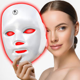 gelpal máscara LED frontal mostrando diseño anatómico y comodidad