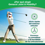 Genacol envase junto a calendario que indica suministro de 30 días