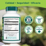 Genacol Optimum en mesa junto a agua y cuaderno para una escena cotidiana