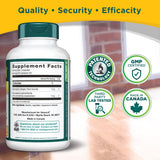 Etiqueta de Genacol Plus con lista de ingredientes clara, transparencia y calidad