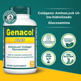 Persona sujetando una cápsula Genacol Plus lista para tomar, facilita la adherencia