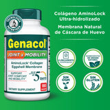 Genacol textura de cápsula en primer plano mostrando calidad del producto
