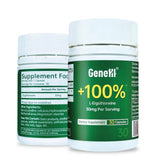 GENEIII frente del envase mostrando diseño y aporte de 30 mg