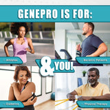 GENEPRO etiqueta nutricional detallada indicando sin lactosa ni gluten