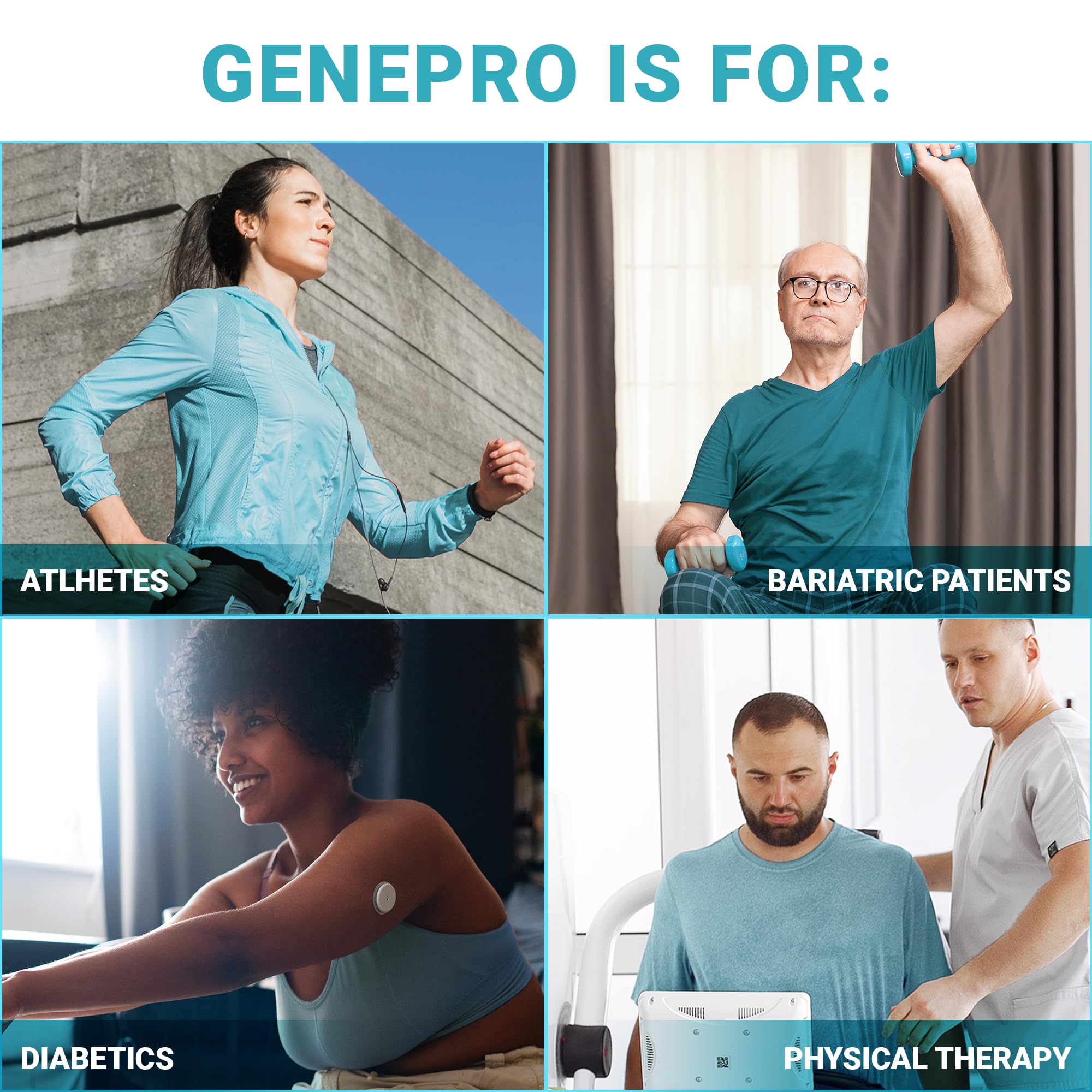 GENEPRO GEN. 3 cucharada comparativa de tamaño por porción clara