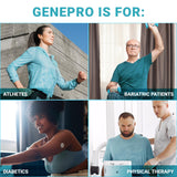 GENEPRO GEN. 3 cucharada comparativa de tamaño por porción clara