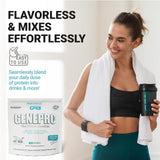 GENEPRO GEN. 3 uso en gimnasio ilustrando conveniencia postentreno