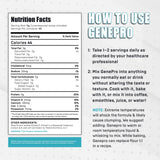 GENEPRO GEN. 3 en cocina junto a ingredientes — integración práctica en recetas