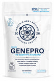 GENEPRO envase frontal limpio y profesional mostrando claridad de ingredientes