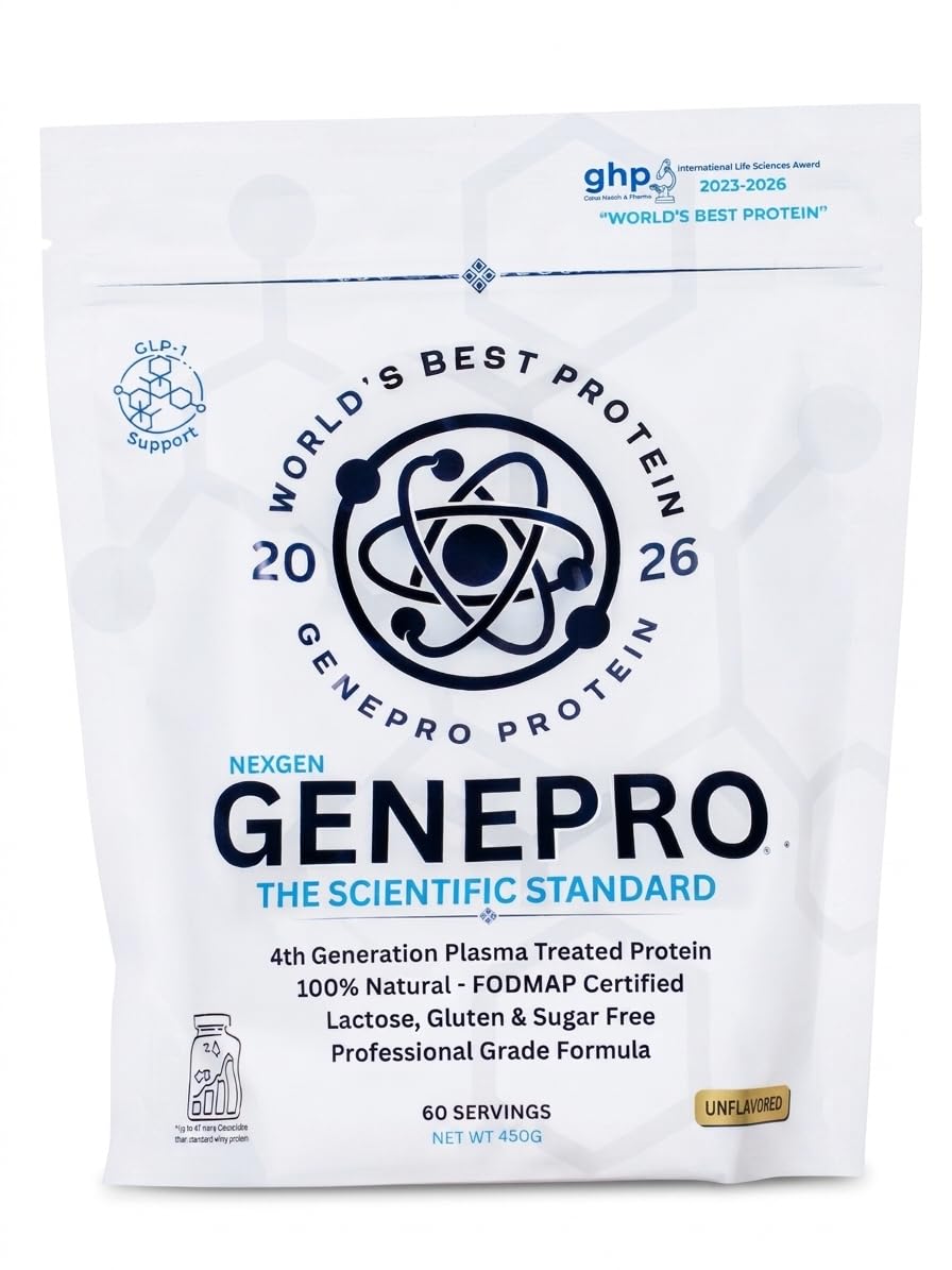 GENEPRO polvo cercano con textura fina para fácil mezcla y disolución