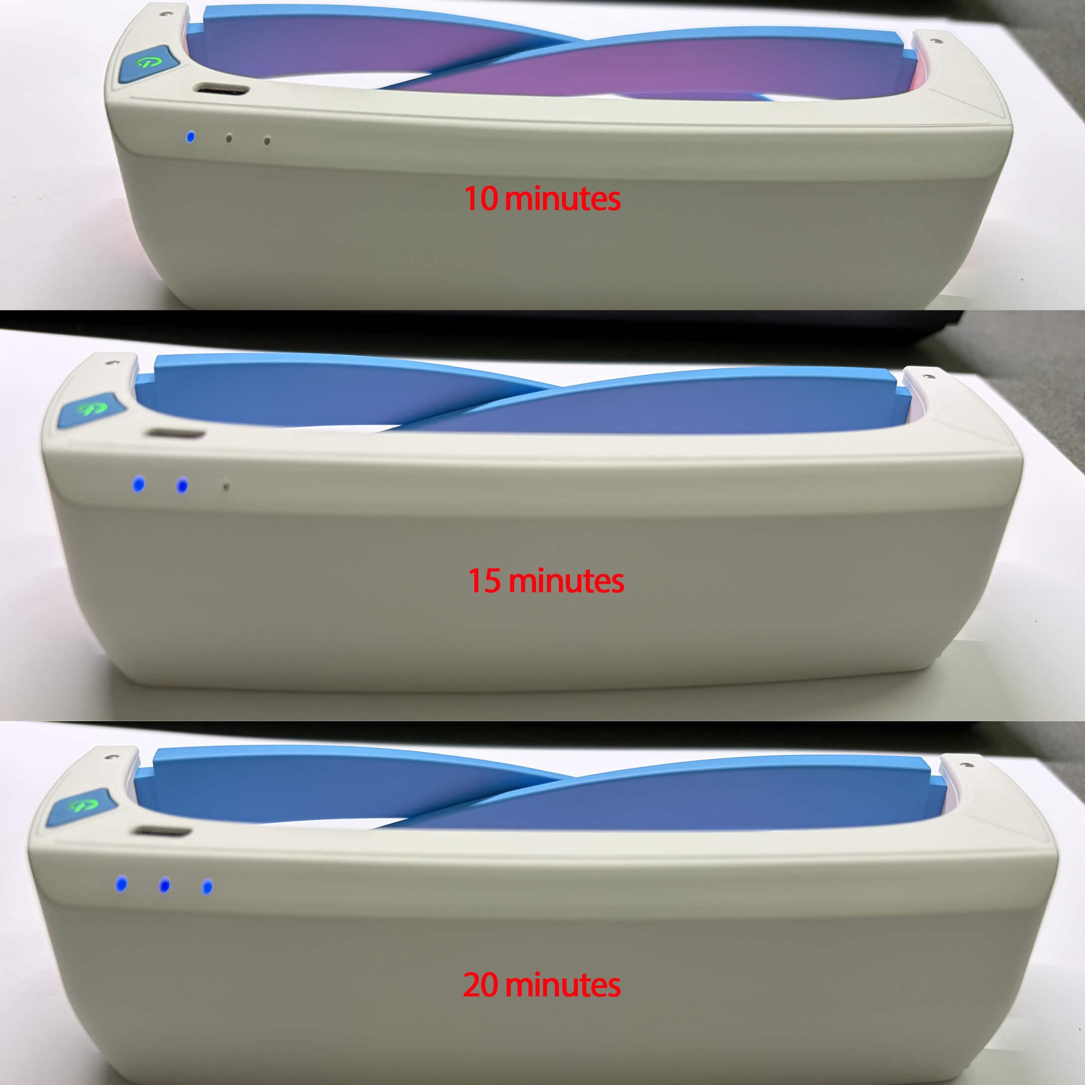 Generic primer plano botón temporizador para uso sencillo