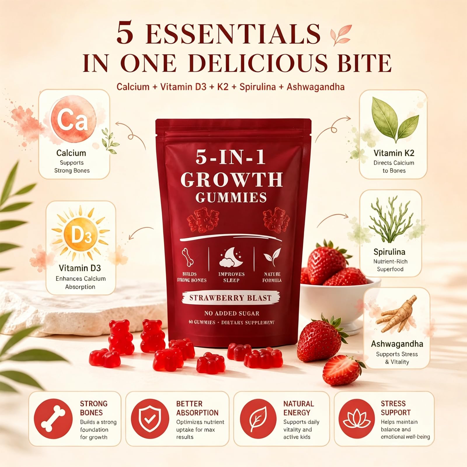 Generic primer plano textura de gomita con pectina vegetal beneficiosa