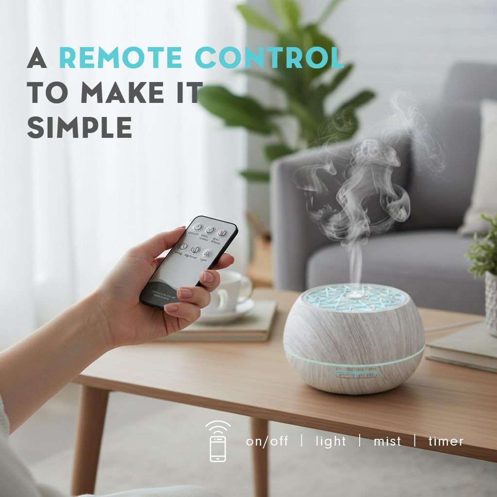 Generic difusor con mando a distancia para control cómodo a distancia