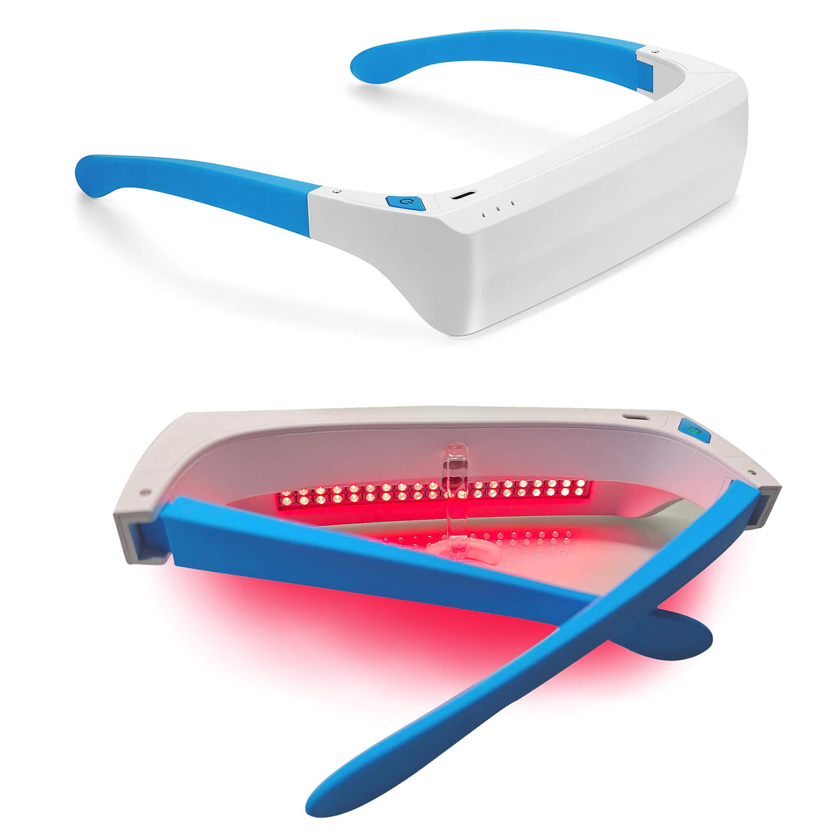 Generic gafas 670nm vista frontal, diseño ligero y comodidad