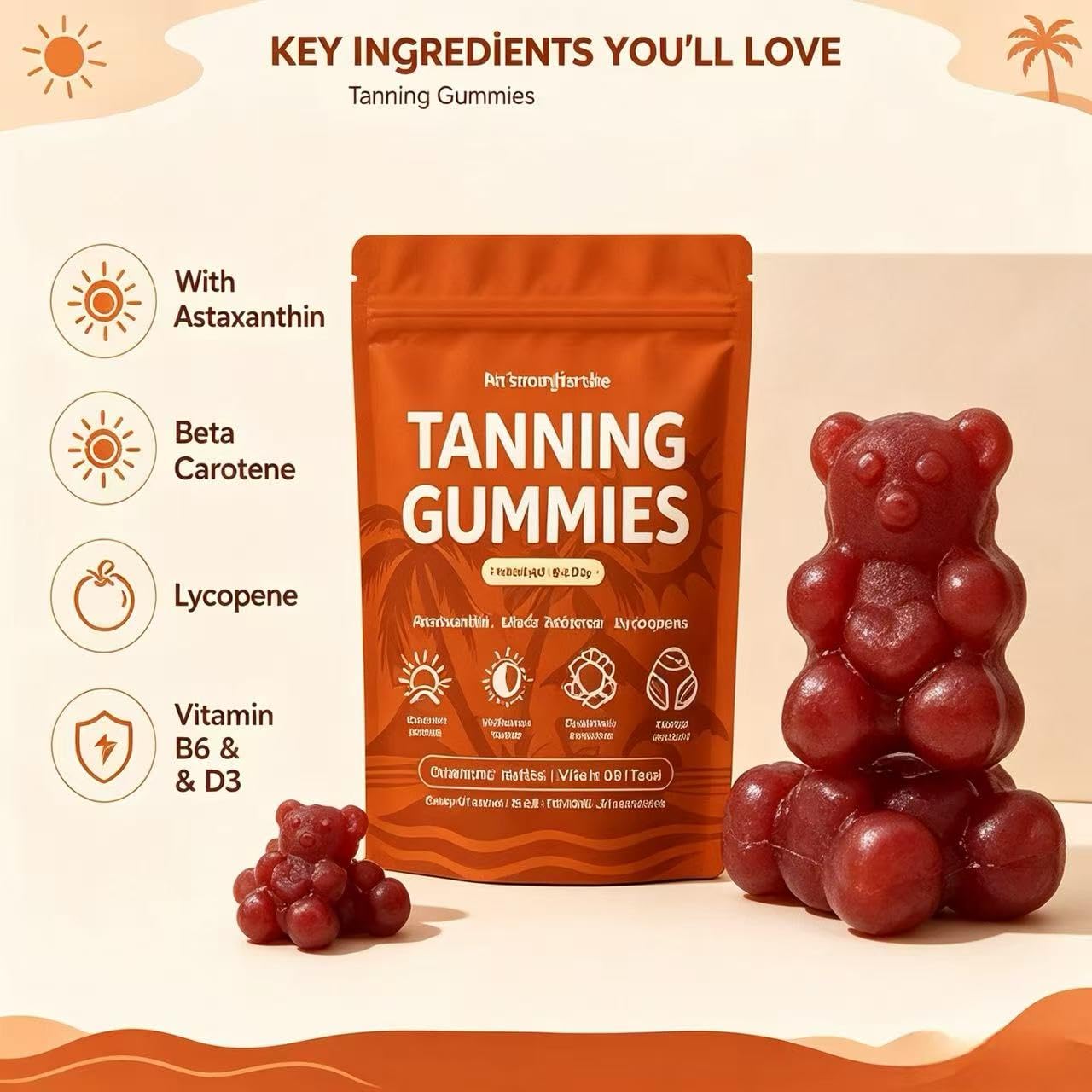Generic gomitas sobre superficie con sandía, Generic indica sabor fresco