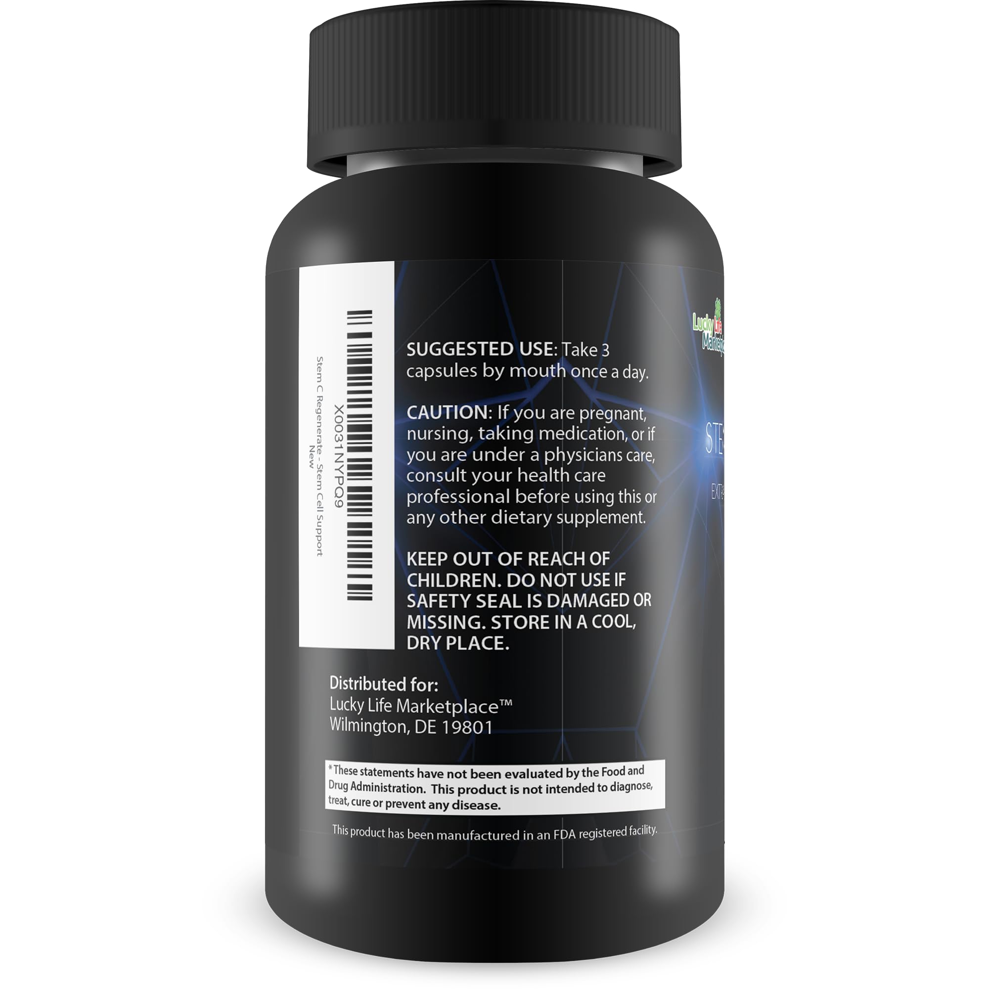 Generic Stem C Regenerate polvo o contenido en cuchara que evidencia pureza