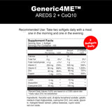 Generic4ME softgels junto a desayuno para uso diario y absorción con comida
