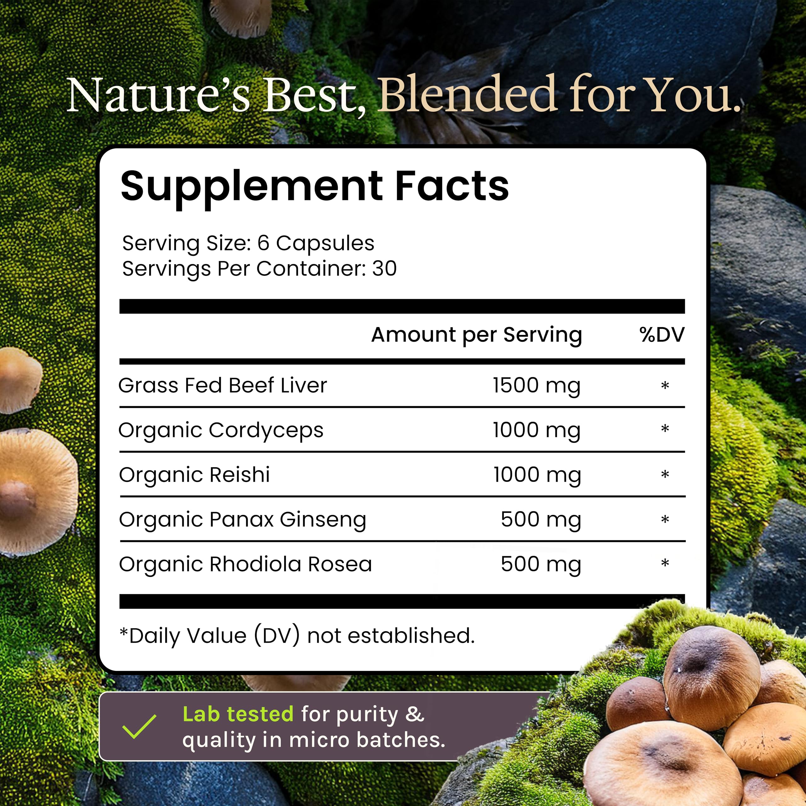 Genesis Nutrition imagen de Cordyceps ilustrando origen de adaptógenos