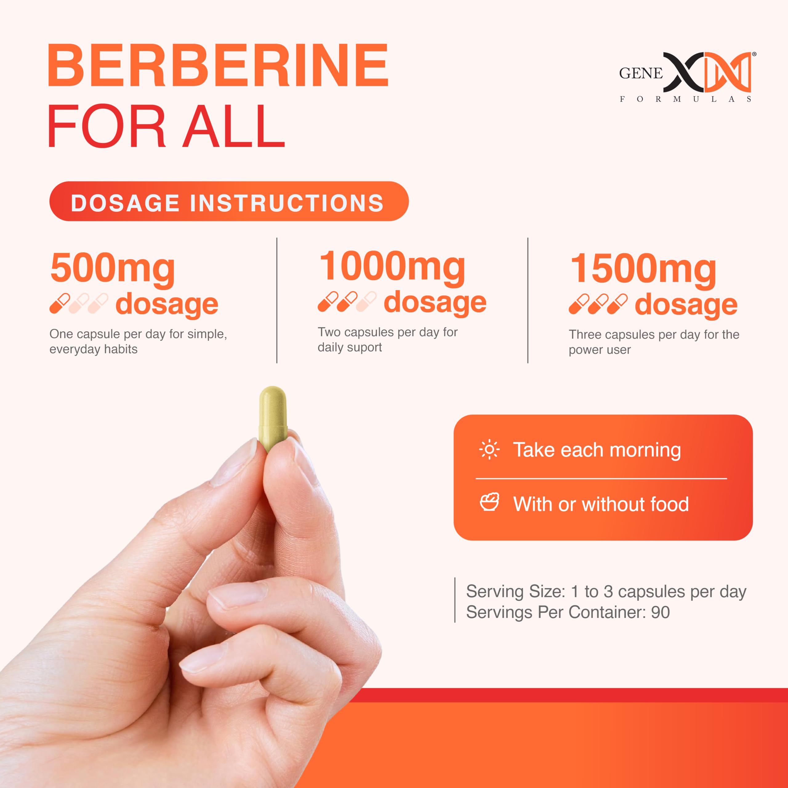 Genex Formulas polvo de berberina en primer plano, pureza y textura uniforme