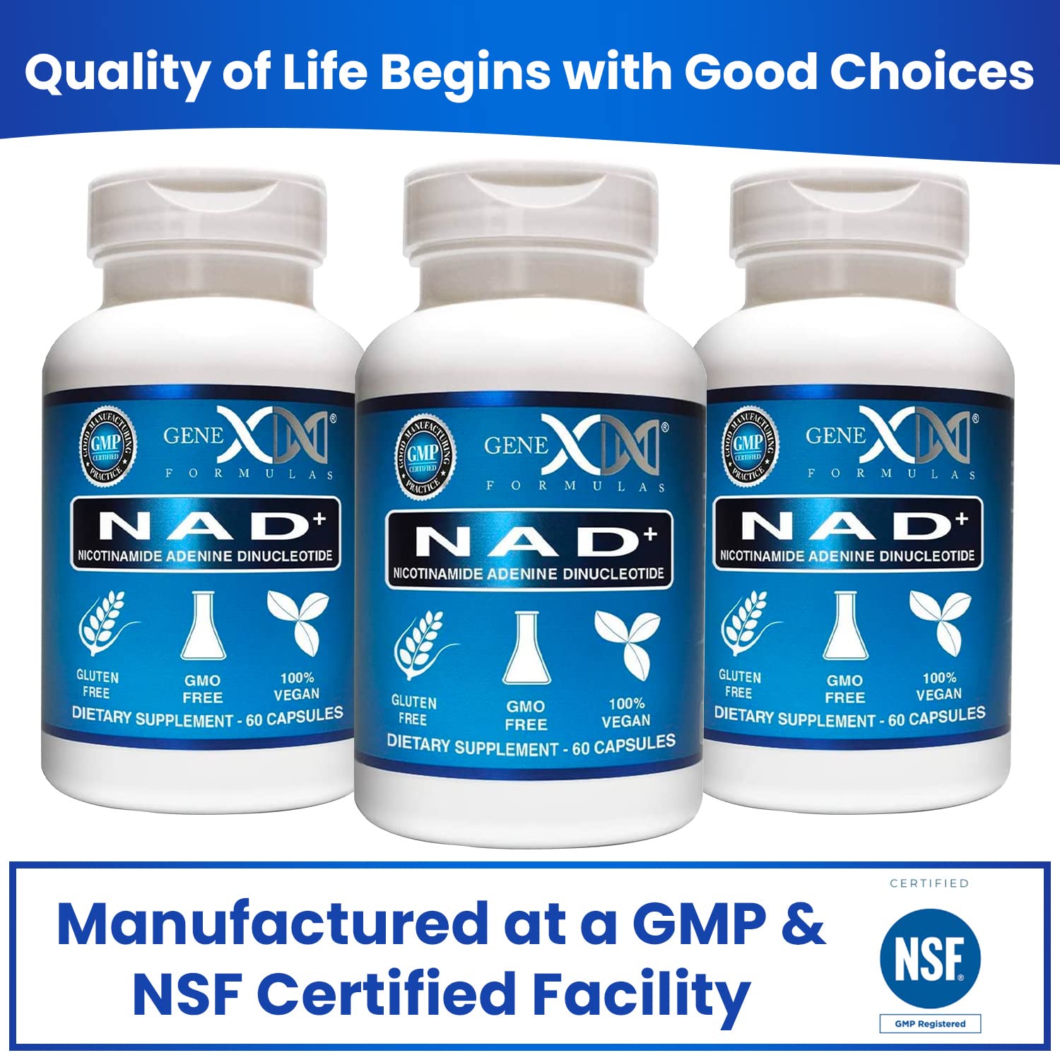 Genex Formulas estilo de vida activo con deportista y recuperación mejorada
