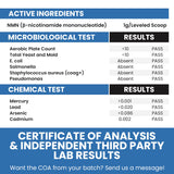 Genex Formulas polvo textura fina y ultra baja densidad para disolución rápida